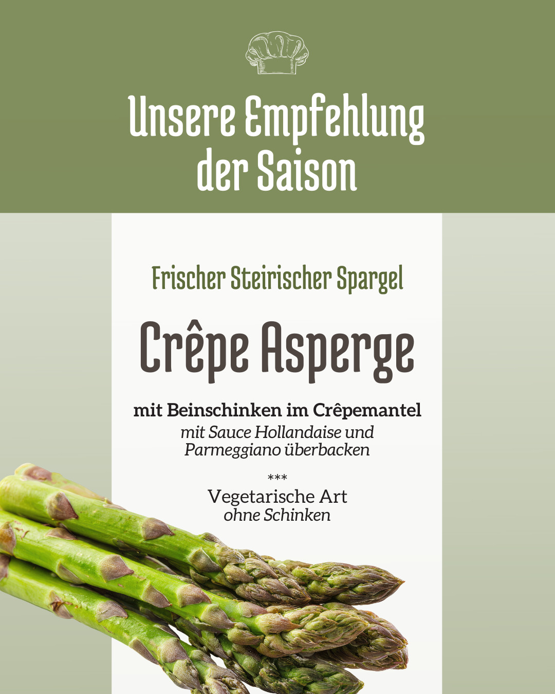 Spargelsaison 2026 Kastanienlaube